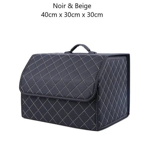 Organisateur Coffre Voiture Pliable 49€ - Boîte Rangement 3 Tailles | Matscarlux™